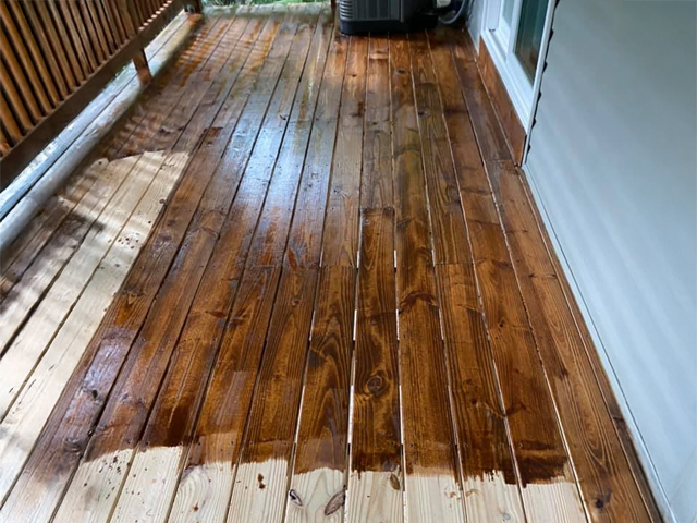 Home - Services - Deck cleaning, painting, staining, and sealing