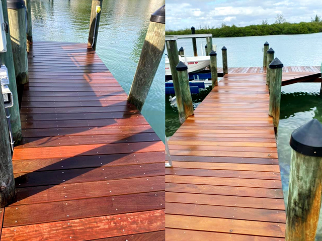 Home - Services - IPE and hardwood staining, sealing, and cleaning