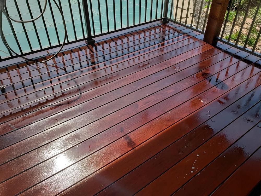 Deck and Pergola Wood Restoration in Sarasota, FL