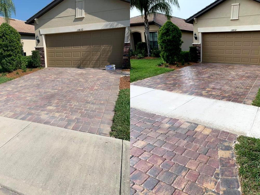 Driveway Paver Sealing in North Port, FL