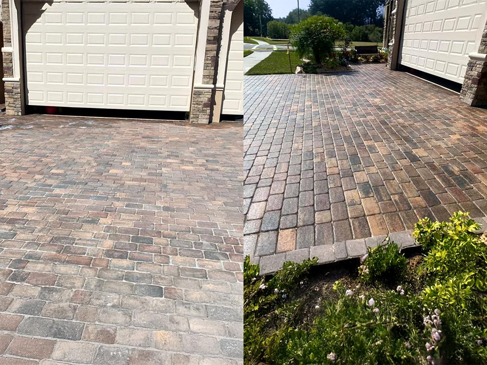 Driveway Paver Sealing in Venice, FL (Before and After)