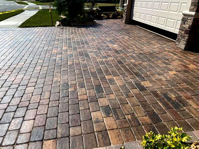Paver Sealing projects in Venice, FL. and North Port, FL.